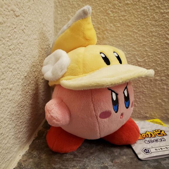 Plush - Kirby, Cutter Kirby 6-inch (NEW) - Nintendo - Picture 1 of 8
